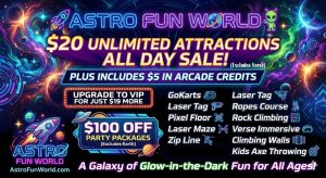 Astro Fun World Aurora Illinois IL