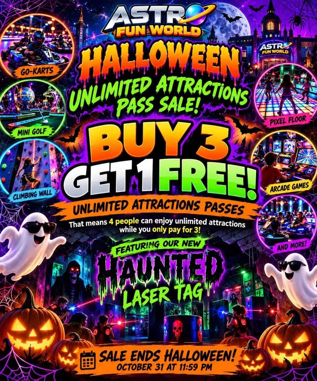 Astro Fun World Aurora Halloween Events