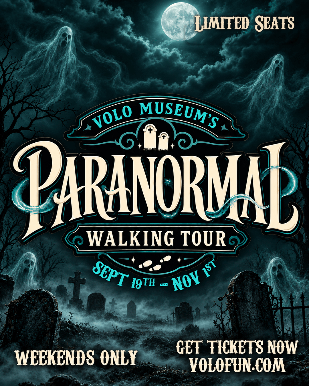 Experience the haunted history of Volo Museum on a 30-min guided paranormal tour.