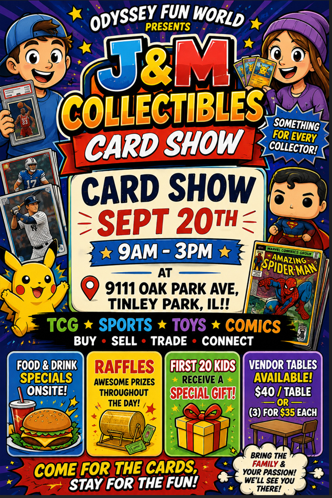 Odyssey Fun World Collectible Card Show