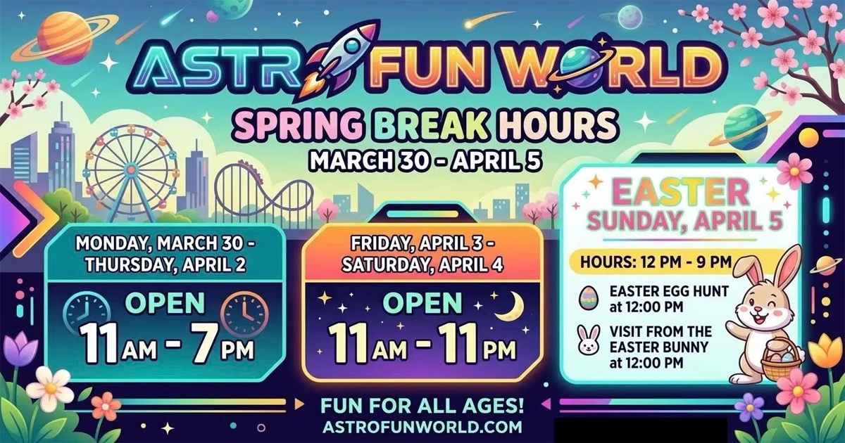 Astro Fun World Discounts Deals