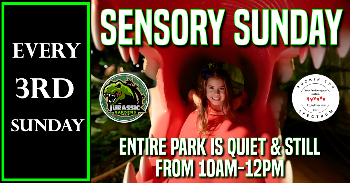 Jurassic Gardens Sensory Sunday