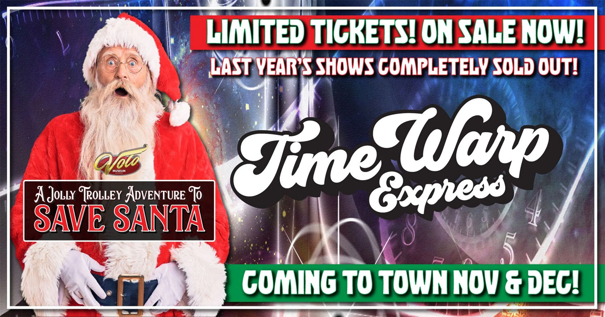 Jolly Trolley Car Adventure at Volo Museum!