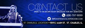 iPanic escape room st charles illinois