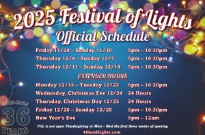 Rockford Illinois Festival of Lights Free