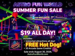 Astro fun world aurora IL coupons dicounts