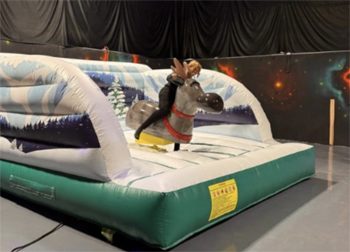 Mechanical Rodeo Reindeer Ride