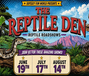 odyssey fun world reptile show
