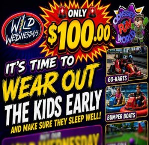 Odyssey Fun World Wild Wednesdays