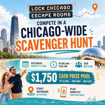 Chicago city scavenger hunt scramble