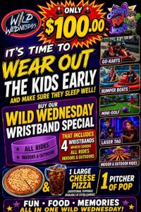 Odyssey Fun World Wild WEdnesdays