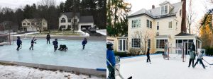 Portable Ice rink rental Chicago suburbs