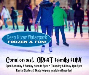 deep river waterpark ice skating rink