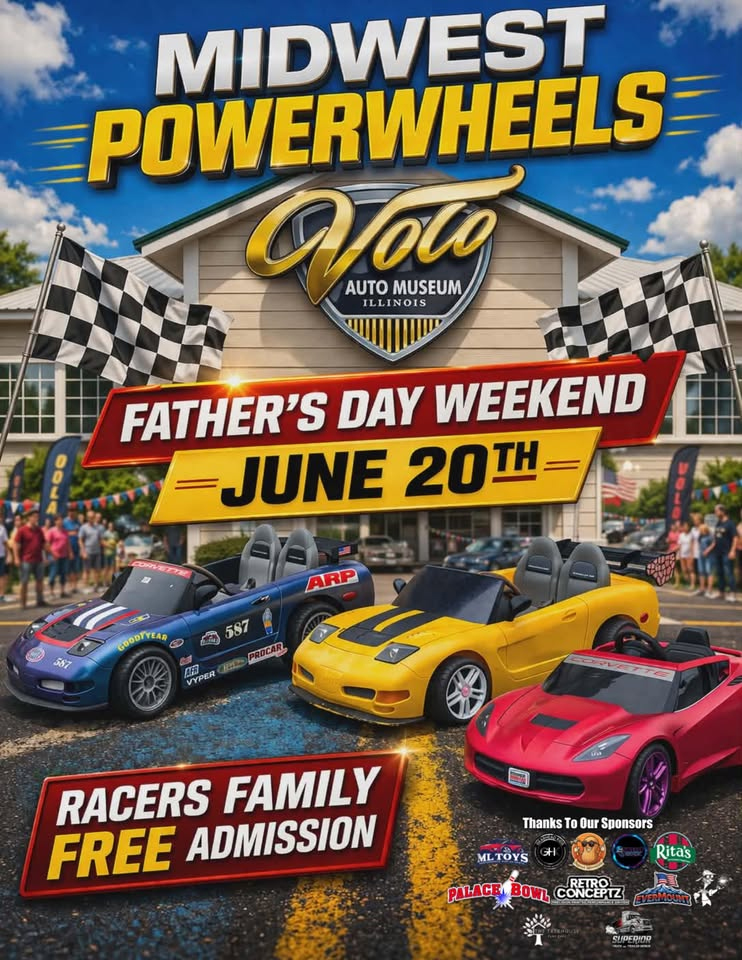 Volo Museum Power wheel drag race midwest power wheels