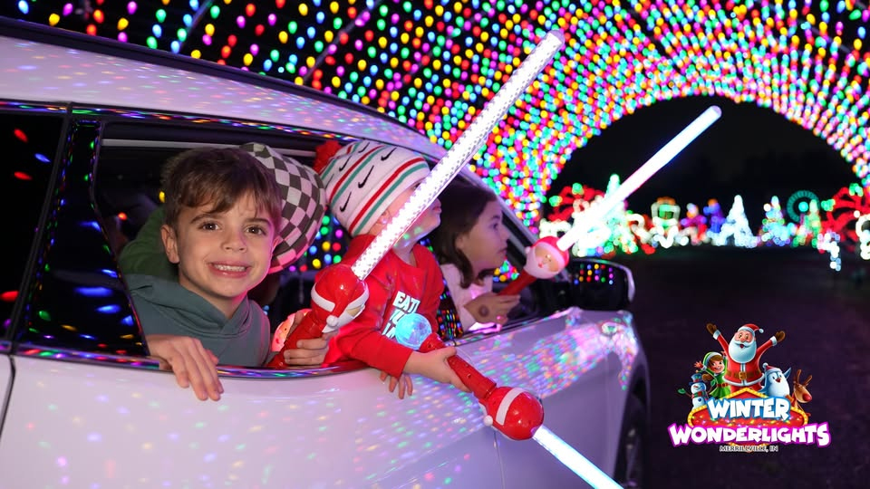winter wonderlights merriville IN