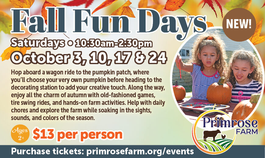St Charles Primrose Farm Fall Actiivities