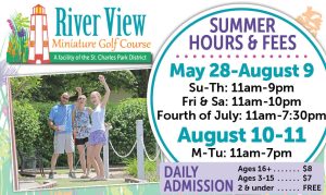 Riverview mini golf st charles