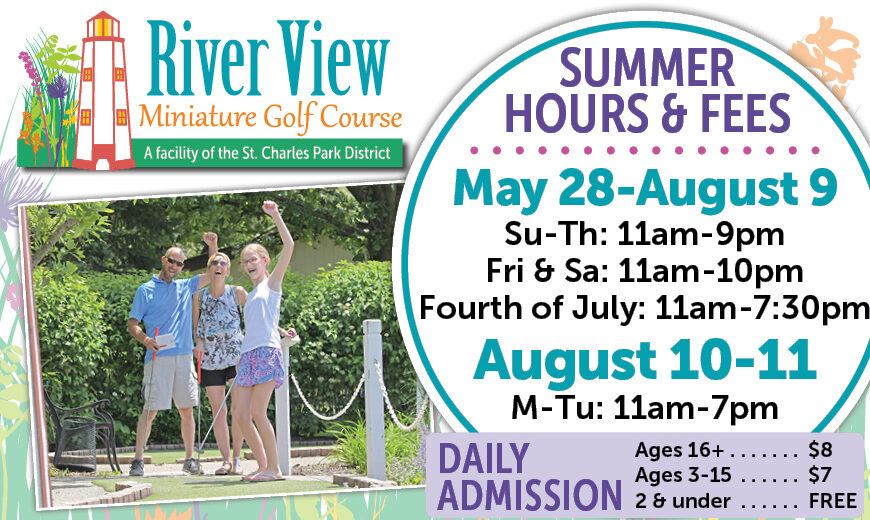 Riverview mini golf st charles