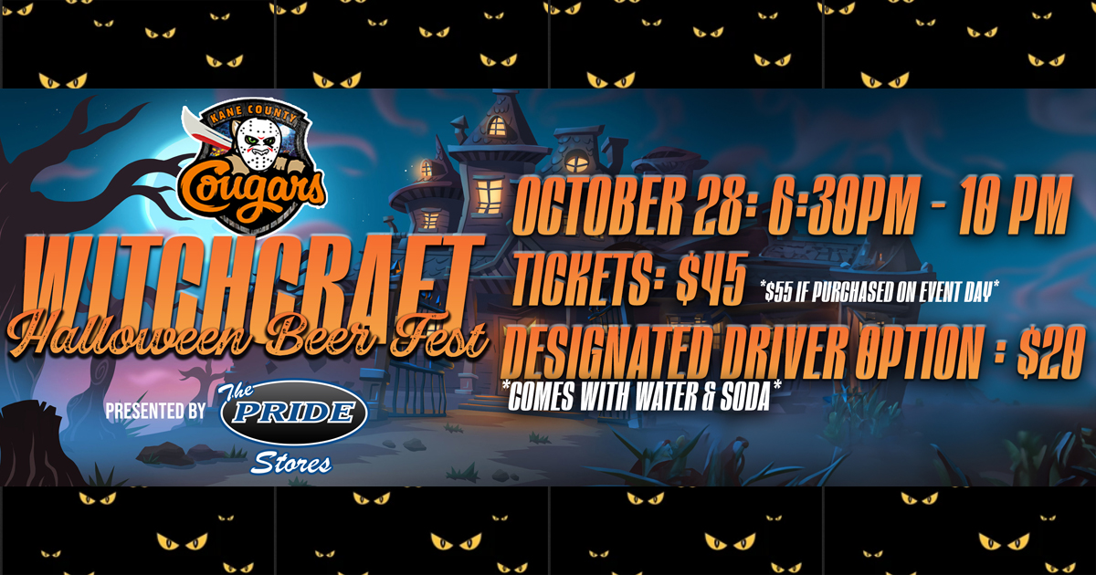 Kane County Cougars Halloween Beer Fest
