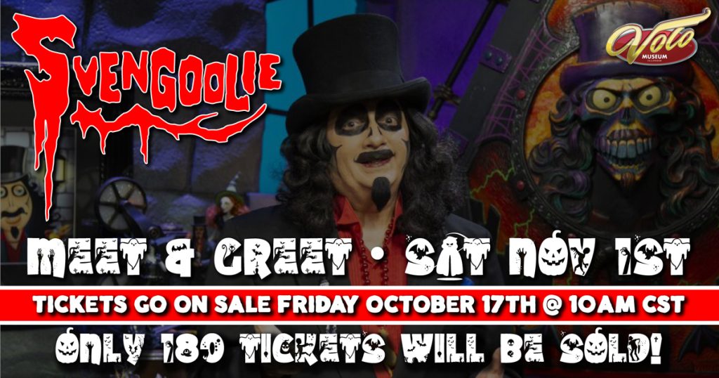 Svengoolie Meet and Greet Volo Museum
