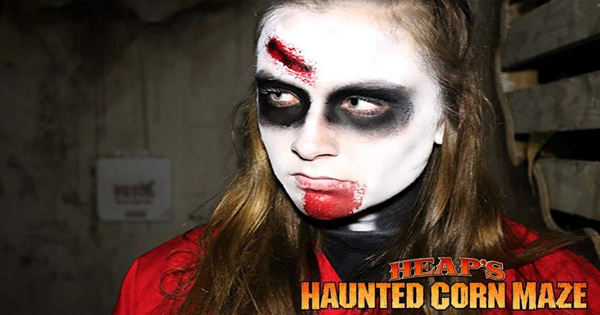 Heaps haunted corn maze