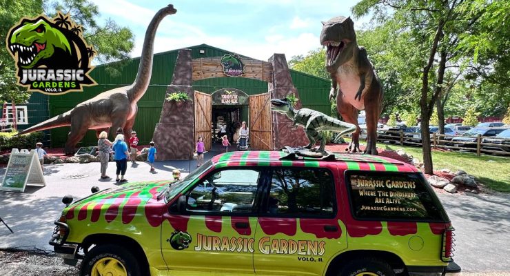 Jurassic Gardens Indoor Dinosaur Park Volo Illinois Discount Tickets