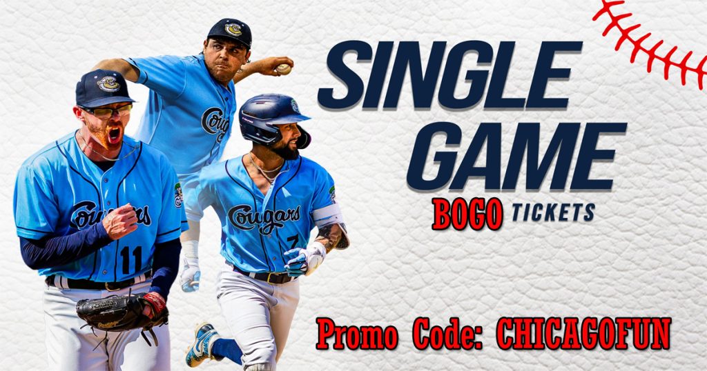 Kane County Cougars Discount Tickets BOGO