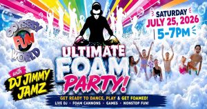 odyssey fun world foam party