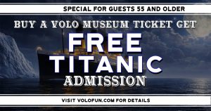 Volo museum free titanic admission tickets