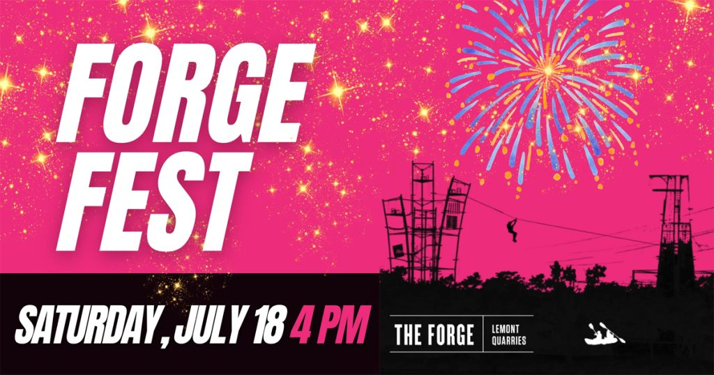 Forge Fest Lemont Quarries Illinois IL
