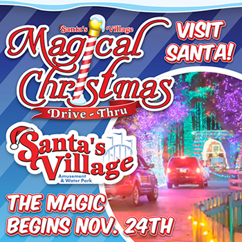 Santas Village Christmas Lights Drive Thru