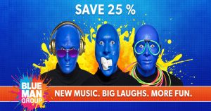 Blue Man Group Chicago Discount Tickets