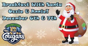 Kane County Cougars Breakfast Brunch with Santa
