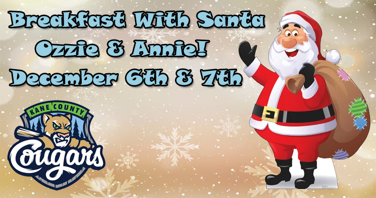 Kane County Cougars Breakfast Brunch with Santa