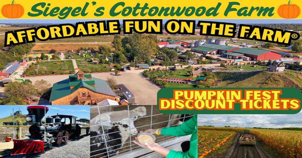 Siegels Farm Pumpkin Fest Discount Tickets