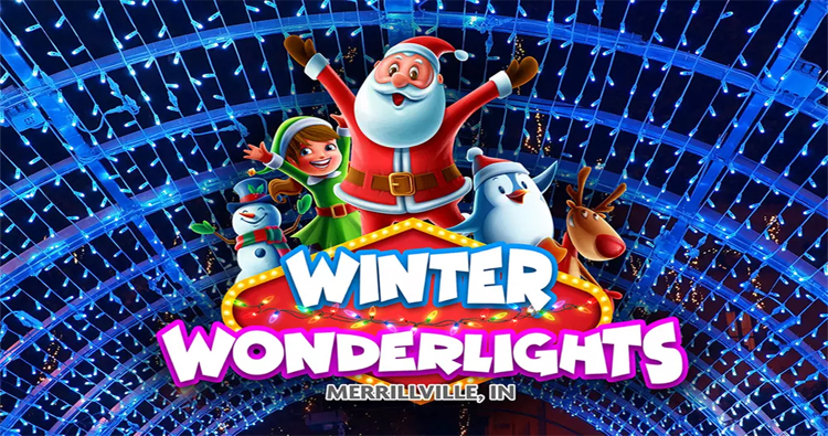 Winter Wonder Lights Merriville Indiana