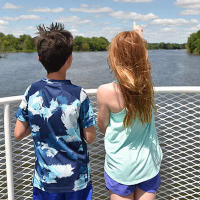 St Charles Paddle Boat River Boat