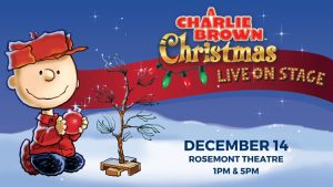 Discount Tickets Charlie Brown Chrhistmas Live ONnStage