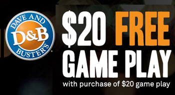 dave busters coupon buster play when chicagofun game spend chicago orland park purchase receive