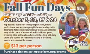 St Charles Primrose Farm Fall Actiivities